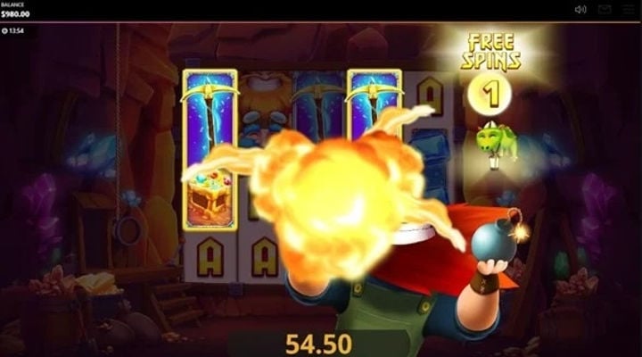 Símbolo bombas Tragamonedas Diamond Rush
